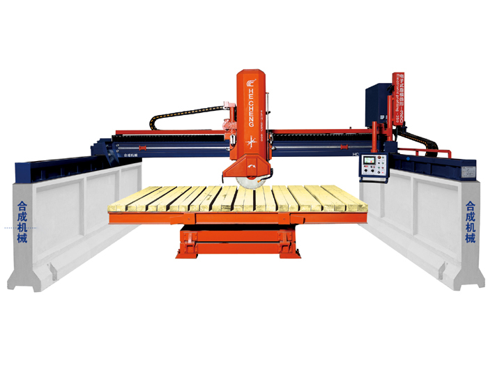 桥式切石机(电子式双刀靠模仿形)HC-600/300